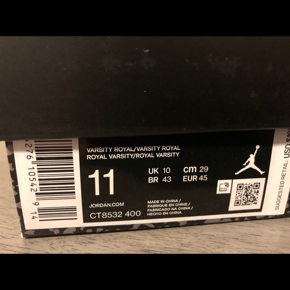 Jordan 3 Retro OG Varsity Royal